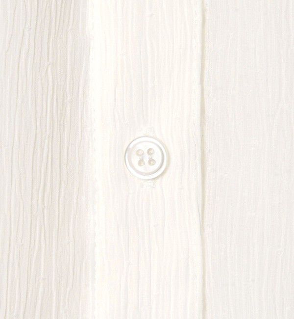 EMMEL REFINES「 ＜EMMEL REFINES＞EM ヨウリュウフリル スタンドカラー ブラウス」|シャツ・ブラウス|