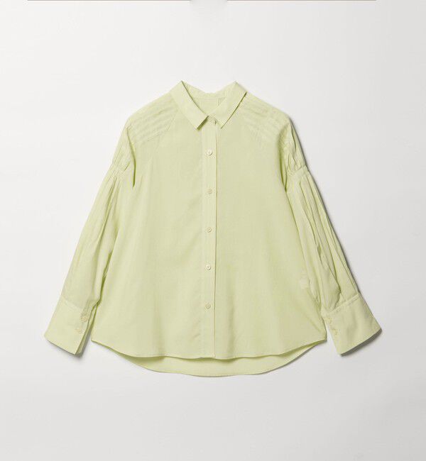 EMMEL REFINES「＜EMMEL REFINES＞EM ソデタック オーバーシャツ」|シャツ・ブラウス|