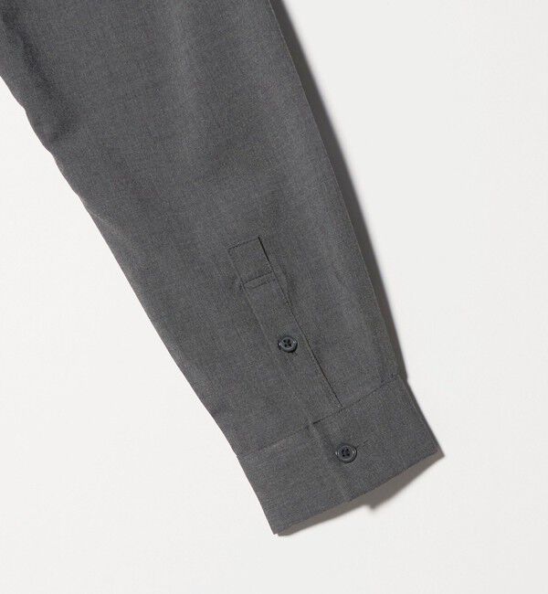 UNITED ARROWS green label relaxing「【WEB限定】JUST fit ウールライク コンフォート シャツ -横ストレッチ-」|シャツ・ブラウス|