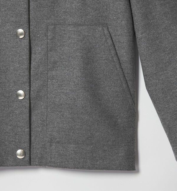 BEAUTY&YOUTH UNITED ARROWS「毛ブレンド スナップブルゾン」|ブルゾン・スタジャン|