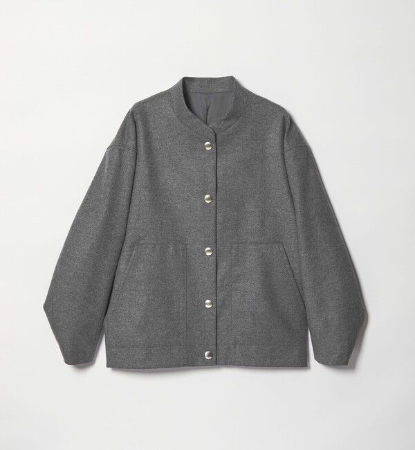 BEAUTY&YOUTH UNITED ARROWS「毛ブレンド スナップブルゾン」|ブルゾン・スタジャン|