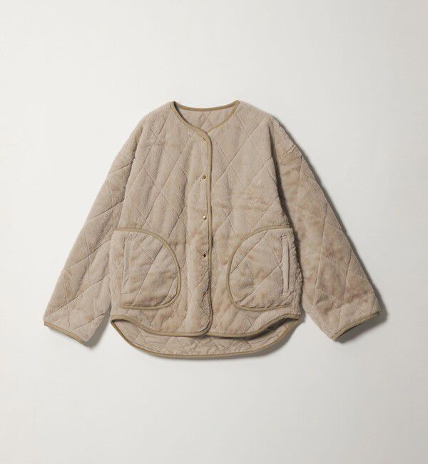 BEAUTY&YOUTH UNITED ARROWS「【WEB限定】キルティング&times;フェイクファー リバーシブルブルゾン」|その他|