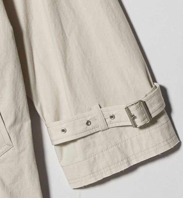 ATTISESSION「＜ATTISESSION＞コットン ナイロン カットオフ トレンチ コート」|トレンチコート|