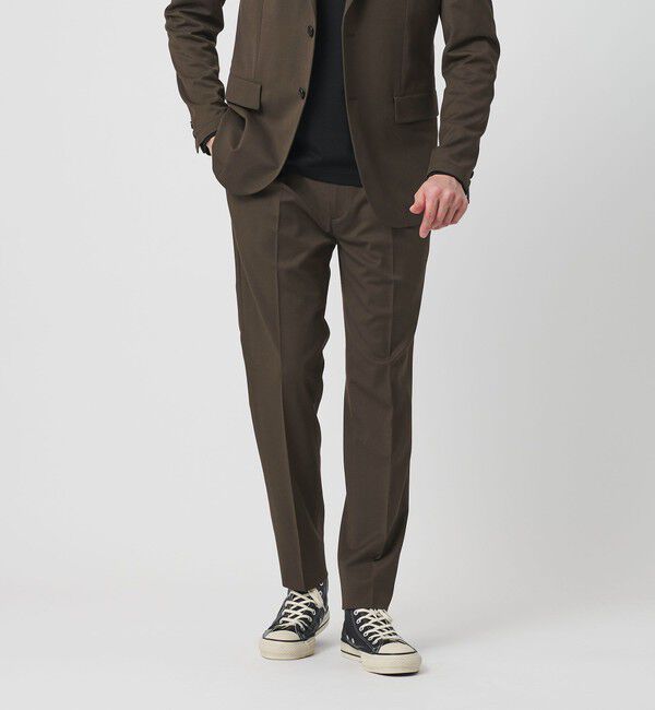 BEAUTY&YOUTH UNITED ARROWS「【WEB限定 WARDROBE SMART】TW ツイル セットアップ/ジャケット＆イージーパンツ」|スーツ|