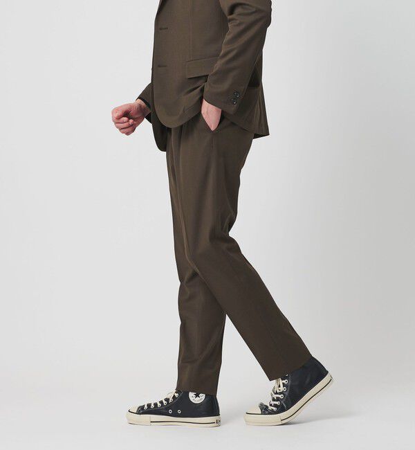 BEAUTY&YOUTH UNITED ARROWS「【WEB限定 WARDROBE SMART】TW ツイル セットアップ/ジャケット＆イージーパンツ」|スーツ|