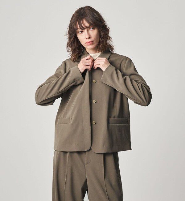 STEVEN ALAN「＜Steven Alan＞フライフロント ジャケット」|テーラードジャケット|