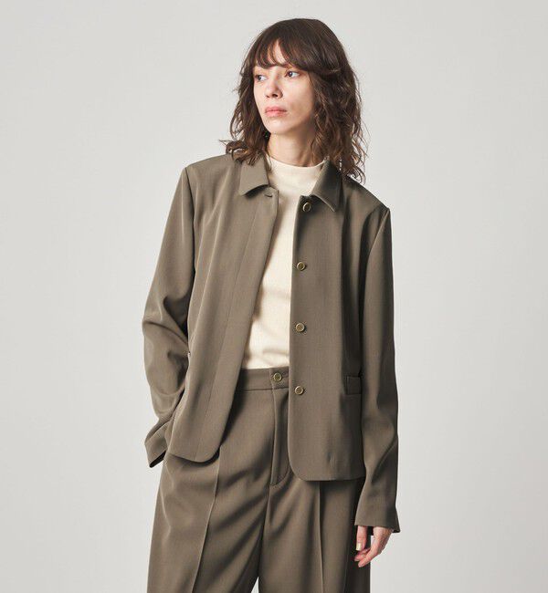 STEVEN ALAN「＜Steven Alan＞フライフロント ジャケット」|テーラードジャケット|
