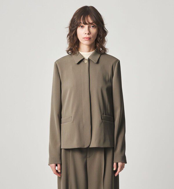 STEVEN ALAN「＜Steven Alan＞フライフロント ジャケット」|テーラードジャケット|