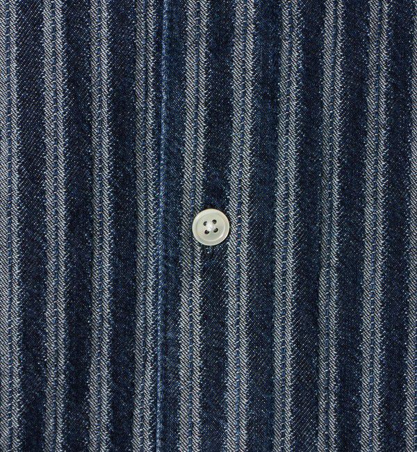 BEAUTY&YOUTH UNITED ARROWS「ストライプ デニム オーバー シャツ」|シャツ・ブラウス|