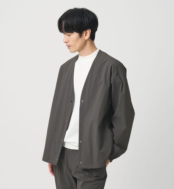 BEAUTY&YOUTH UNITED ARROWS「360&deg;MASTER スナップ アジャスト カーディガン セットアップ対応 撥水 ストレッチ ウォッシャブル」|カーディガン|