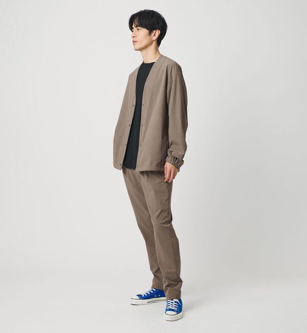 BEAUTY&YOUTH UNITED ARROWS「360&deg;MASTER 1プリーツ テーパード イージーパンツ NO.5 セットアップ対応 撥水 ストレッチ ウォッシャブル」|チノ|