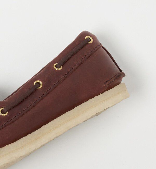 BEAUTY&YOUTH UNITED ARROWS「＜Clarks Originals＞Godney Boat シューズ/ダークブラウン」|デッキシューズ|