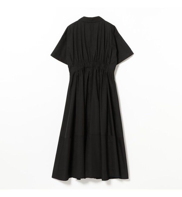 Ray BEAMS 「タック ウエスト シャツ ワンピース」|ワンピース|