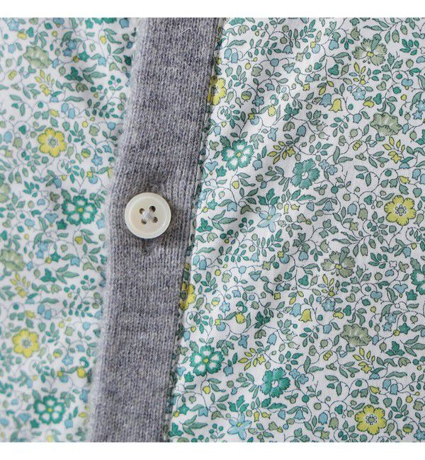 BEAMSBOY「リバティ パッチ カーディガン」|ニット・セーター|