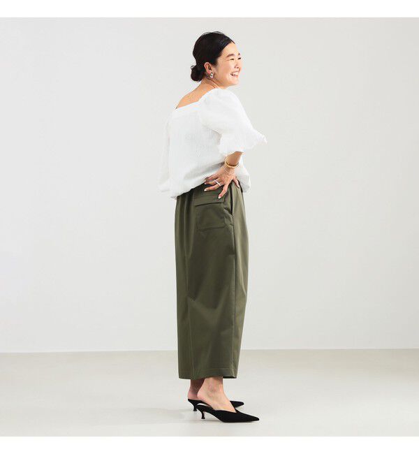 Demi-Luxe BEAMS 「エディター東原妙子 &times; Demi-Luxe BEAMS / 2WAY ジャカード ブラウス」|シャツ・ブラウス|