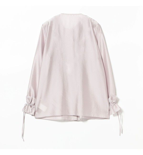 Demi-Luxe BEAMS 「フリル オーガンジー ブラウス」|シャツ・ブラウス|