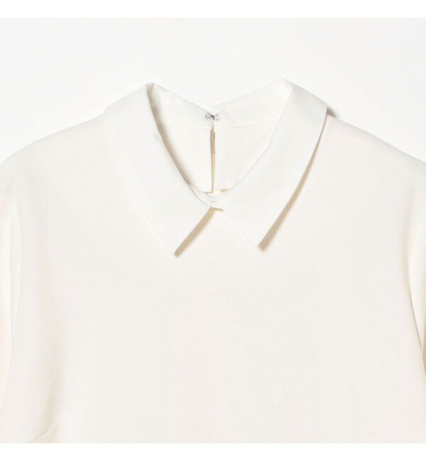 Demi-Luxe BEAMS 「アタッチドカラー ツイルシャツ」|シャツ・ブラウス|