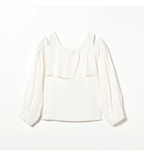 Ray BEAMS 「ヨーク レイヤー オフショルダー ブラウス」|シャツ・ブラウス|