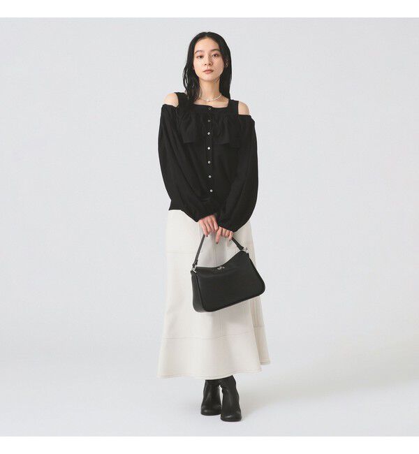 Ray BEAMS 「ヨーク レイヤー オフショルダー ブラウス」|シャツ・ブラウス|