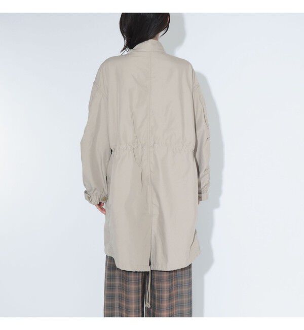 BEAMSBOY「maturely / メモリー ツイル ミリタリー コート」|ダッフルコート|