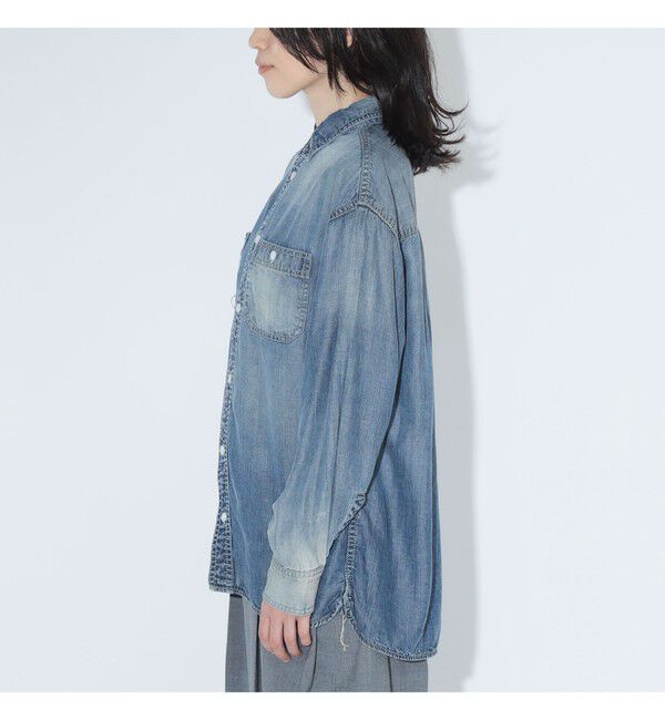 BEAMSBOY「maturely / ブリーチ ストラップ ロングスリーブ」|シャツ・ブラウス|