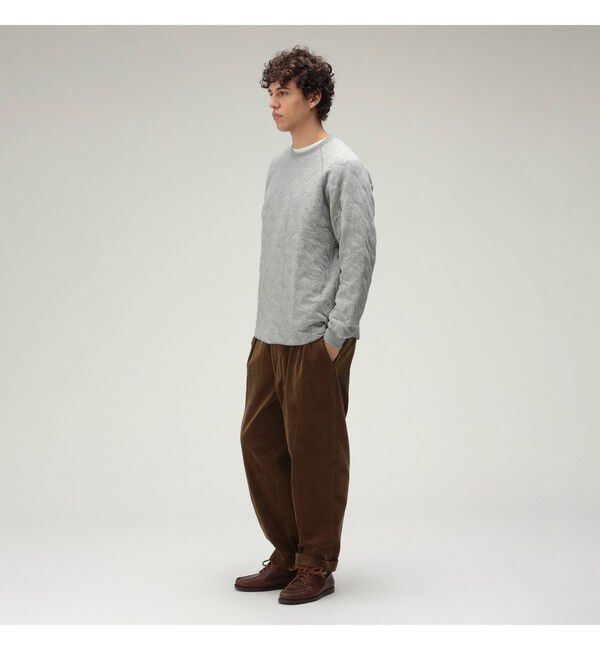 BEAMS PLUS「BEAMS PLUS / 2プリーツ コーデュロイ トラウザーズ」|その他|