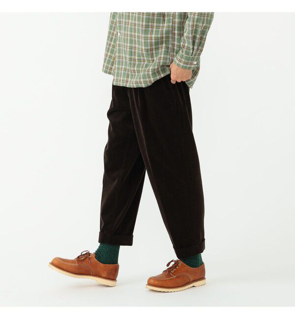 BEAMS PLUS「BEAMS PLUS / 2プリーツ コーデュロイ トラウザーズ」|その他|D.BROWN
