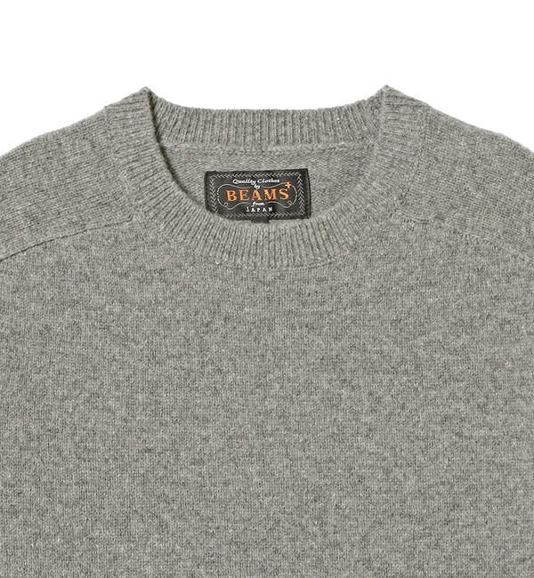 BEAMS PLUS「BEAMS PLUS / 9ゲージ クルーネックニット」|ニット・セーター|