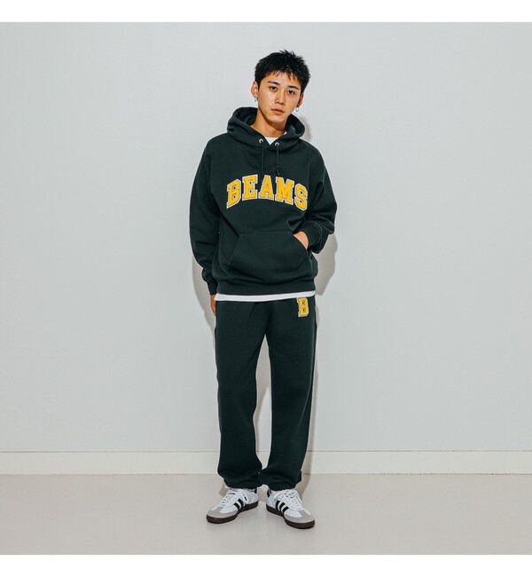 BEAMS「Bロゴ スウェットパンツ」|その他|GREEN