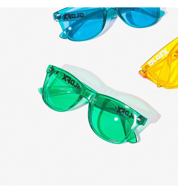 BEAMS「GloFX / COLOR THERAPHY GLASSES」|その他|GREEN