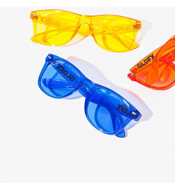 BEAMS「GloFX / COLOR THERAPHY GLASSES」|その他|BLUE