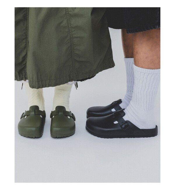 BEAMS「BIRKENSTOCK / BOSTON EVA BLACK」|サンダル|