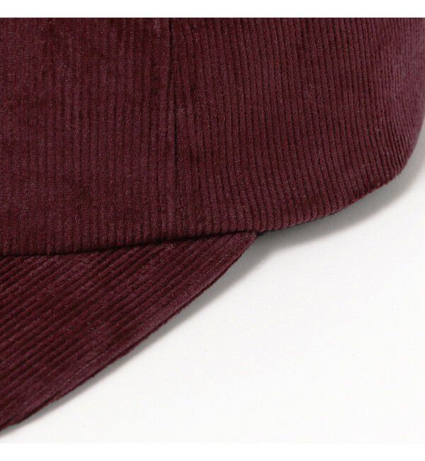 BEAMS PLUS「BEAMS PLUS / レジメンタル ストラップ コーデュロイ 6パネル キャップ」|その他|