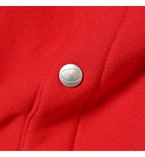 BEAMS「【別注】Champion &times; MIN-NANO / スナップ ジャケット」|スウェット・ジャージ|