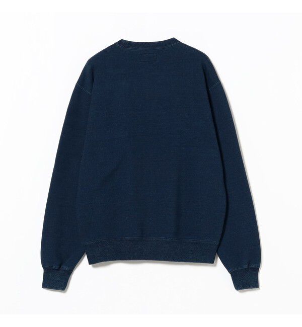 BEAMS PLUS「クルーネック スウェット インディゴ」|スウェット・ジャージ|