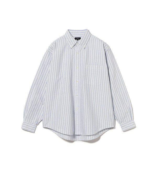 BEAMS「ヘビーオックスフォード ボタンダウンシャツ」|シャツ・ブラウス|WHITE_ST