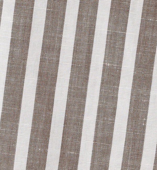 SHIPS「SHIPS: Herdmans コットン/リネン 7スリーブ シャツ」|シャツ・ブラウス|