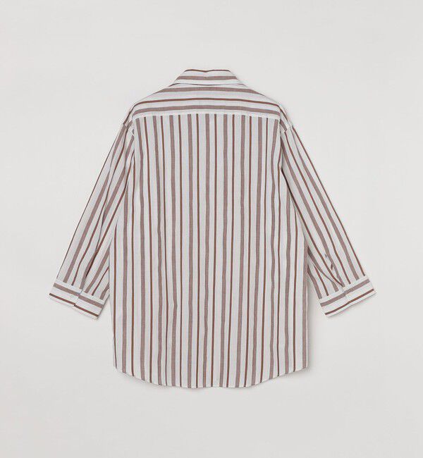 SHIPS「SHIPS: Herdmans コットン/リネン 7スリーブ シャツ」|シャツ・ブラウス|