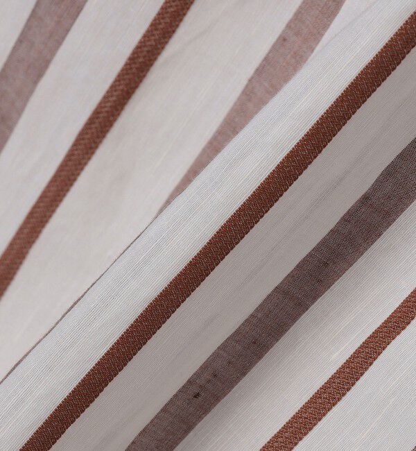 SHIPS「SHIPS: Herdmans コットン/リネン 7スリーブ シャツ」|シャツ・ブラウス|