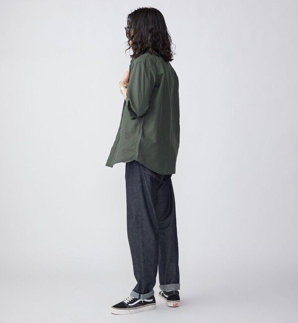 SHIPS「SHIPS: Herdmans コットン/リネン 7スリーブ シャツ」|シャツ・ブラウス|