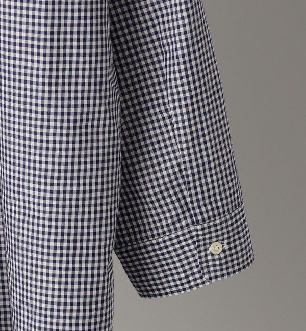 SHIPS「SHIPS: Herdmans コットン/リネン 7スリーブ シャツ」|シャツ・ブラウス|