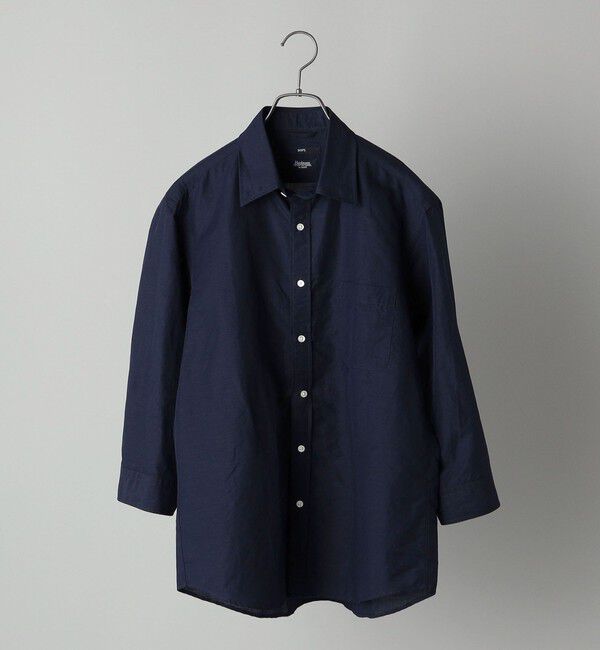 SHIPS「SHIPS: Herdmans コットン/リネン 7スリーブ シャツ」|シャツ・ブラウス|