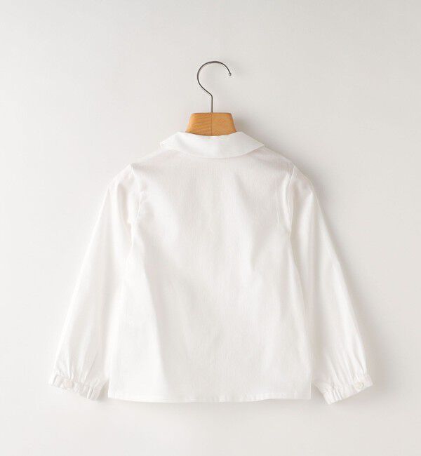 SHIPS KIDS「SHIPS KIDS:110～130cm / ラウンドカラー ブラウス」|シャツ・ブラウス|