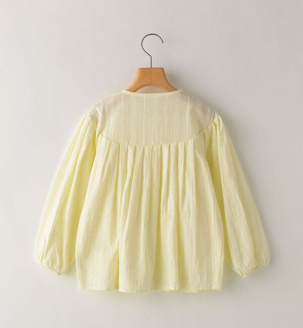 SHIPS KIDS「SHIPS KIDS:100～130cm / シャドー チェック タック ブラウス」|シャツ・ブラウス|