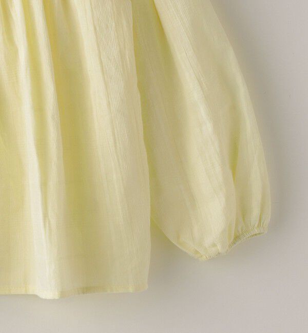 SHIPS KIDS「SHIPS KIDS:100～130cm / シャドー チェック タック ブラウス」|シャツ・ブラウス|