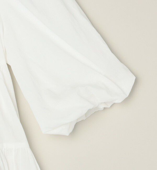 quaranciel「quaranciel:〈手洗い可能〉ボイル パフスリーブ ティアード ブラウス」|シャツ・ブラウス|