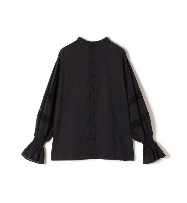 SHIPS for women「〈手洗い可能〉綿 ピコレース デザイン ブラウス ◇」|シャツ・ブラウス|