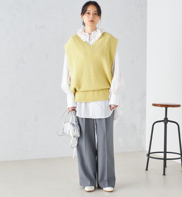 SHIPS for women「ファンシーヤーン 2WAY ベスト ◇」|ベスト・ジレ|