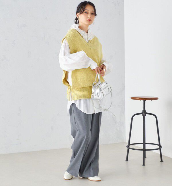 SHIPS for women「ファンシーヤーン 2WAY ベスト ◇」|ベスト・ジレ|