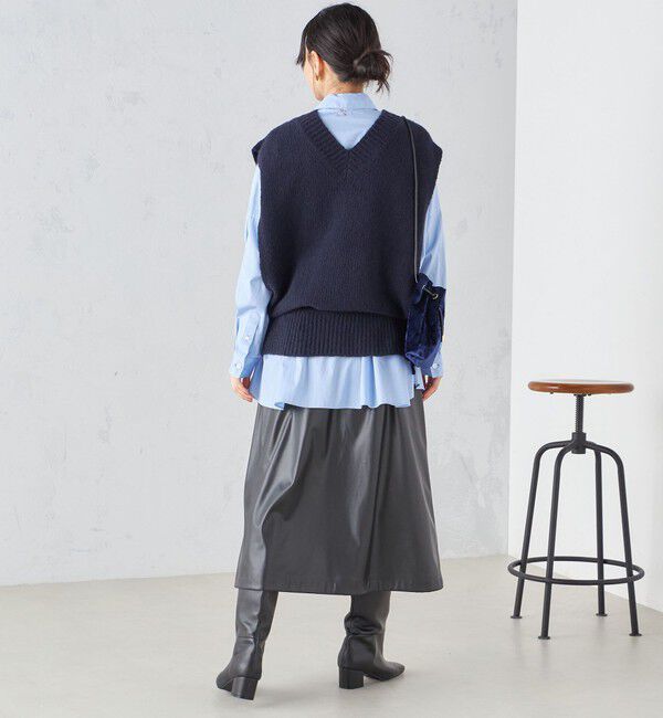 SHIPS for women「ファンシーヤーン 2WAY ベスト ◇」|ベスト・ジレ|